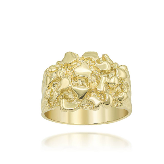 Yellow Gold Classic Nugget Ring