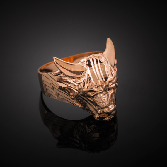 Gold Bull Taurus Ring(Available in Yellow/Rose/White Gold)