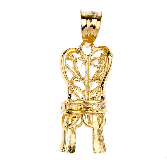 Gold Elegant Chair Pendant