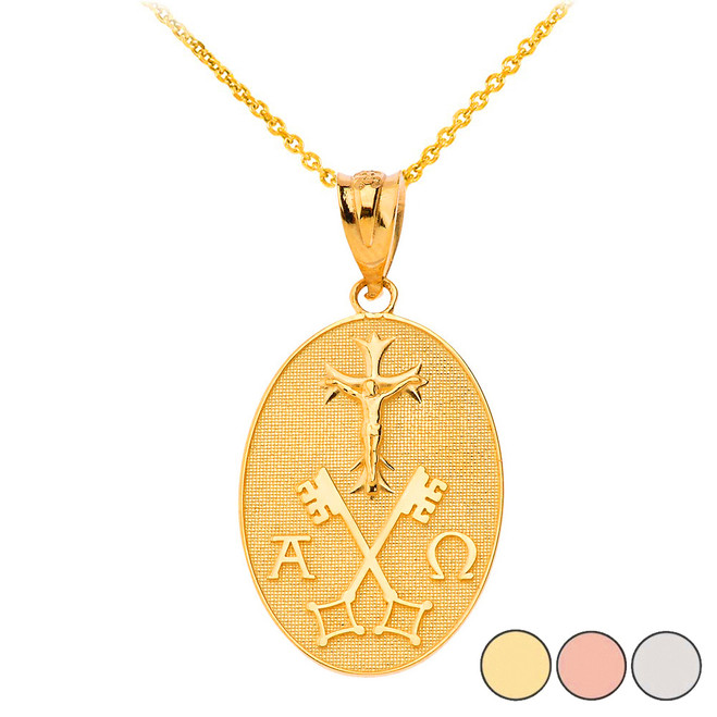 alpha omega necklace