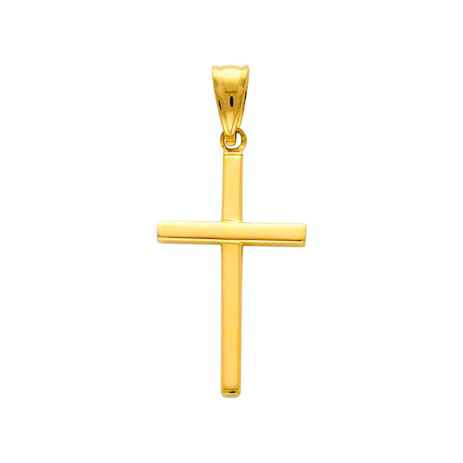 Gold Crosses - Small Gold Cross Pendant