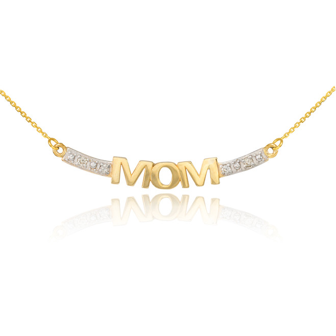 mothers day necklace white gold