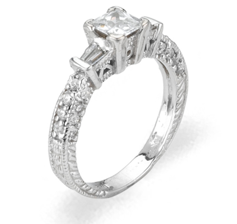 Ladies Cubic Zirconia  Ring - The Harmony Diamento