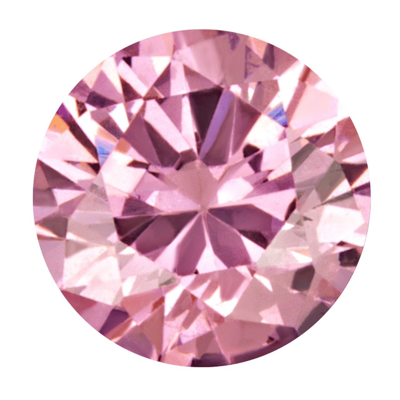 October  Birthstone  - Pink Cubic Zirconia    