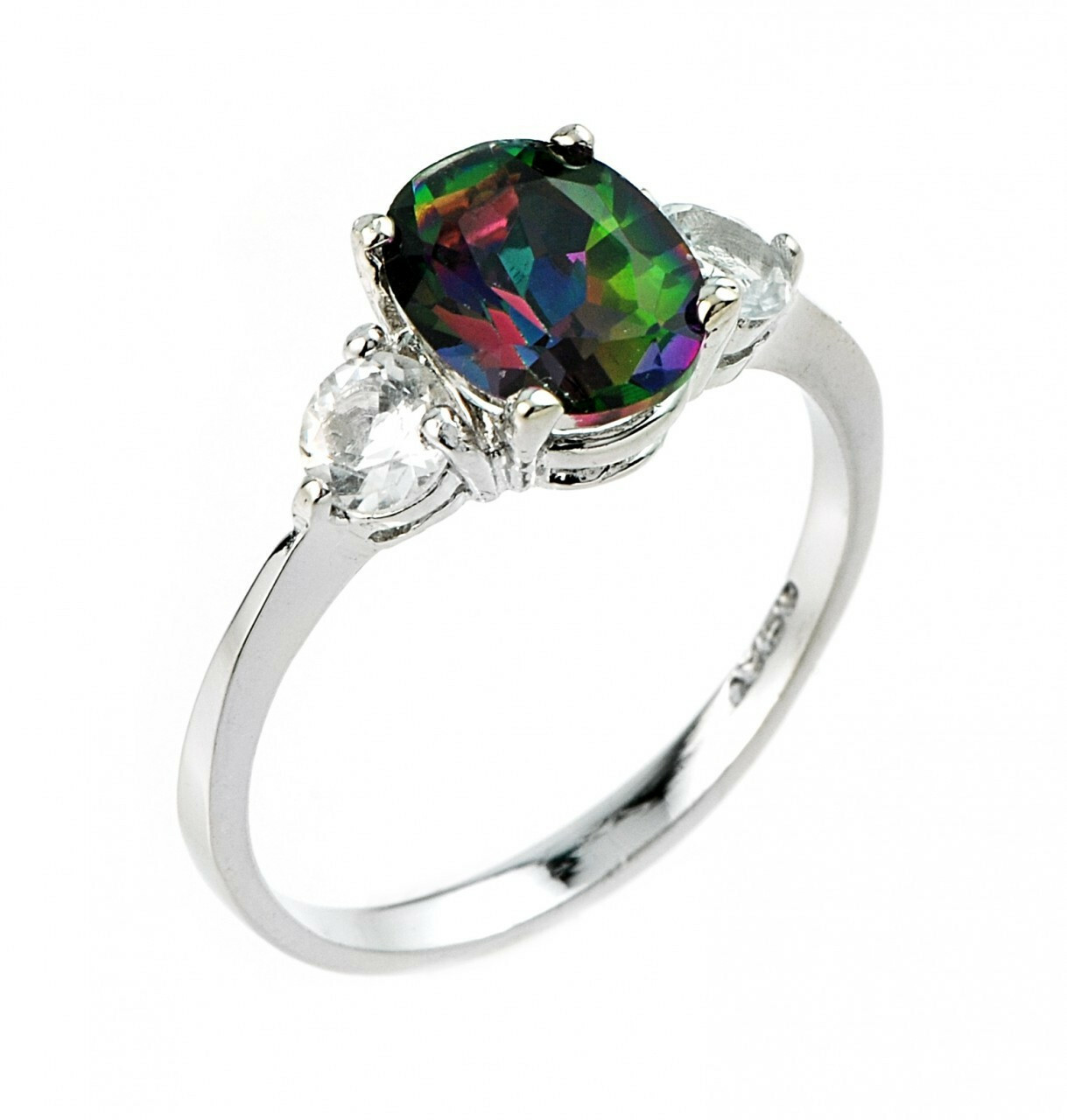 Mystic Topaz Gemstone Rings