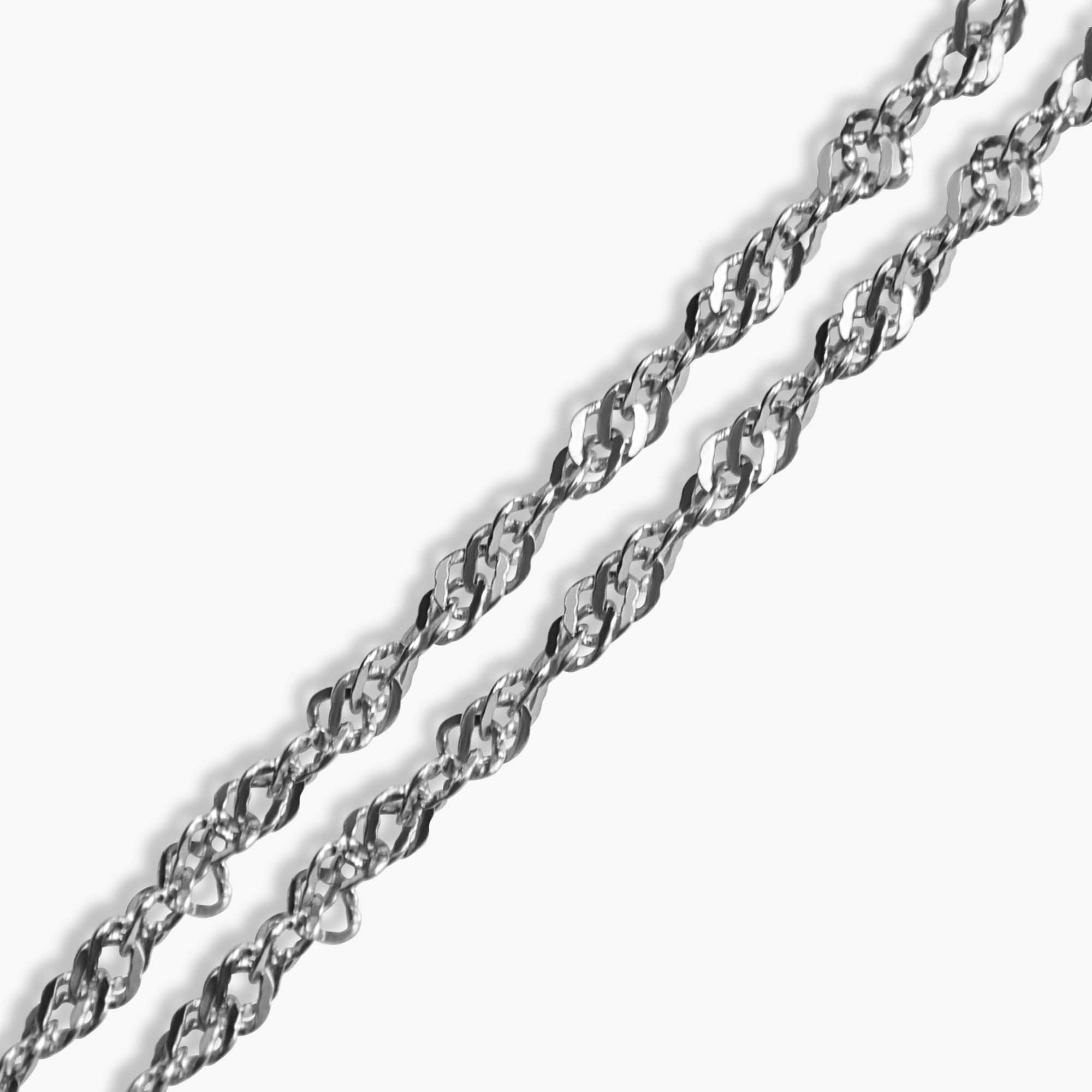 Silver Singapore Chains