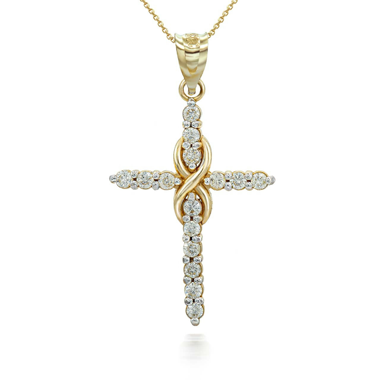 Stone Studded Crosses