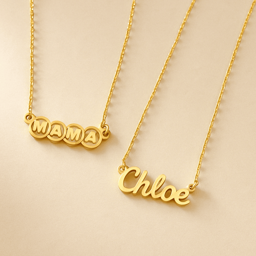 Name Necklaces & Initials