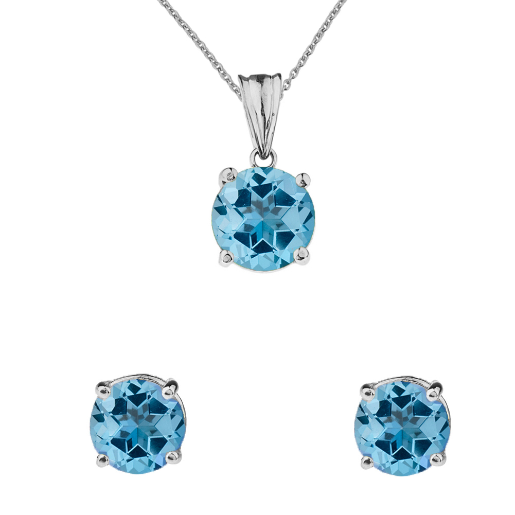 Sterling silver Natural Tanzanite Blue Topaz earrings rings pendant ne –  Sun Beads LLC