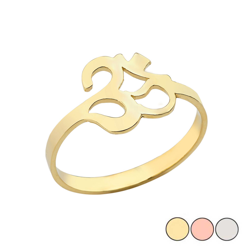 The Om Ring | BlueStone.com