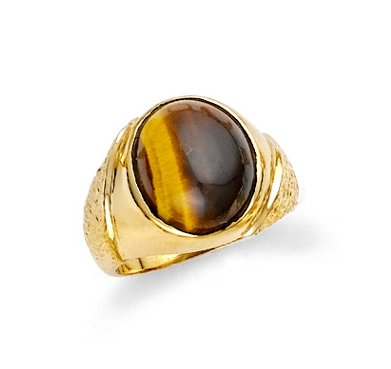Tiger Eye Gemstone Rings