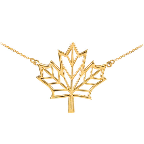 Thanksgiving Maple Leaf Pendant Necklace - Great Gift Idea | SHEIN USA