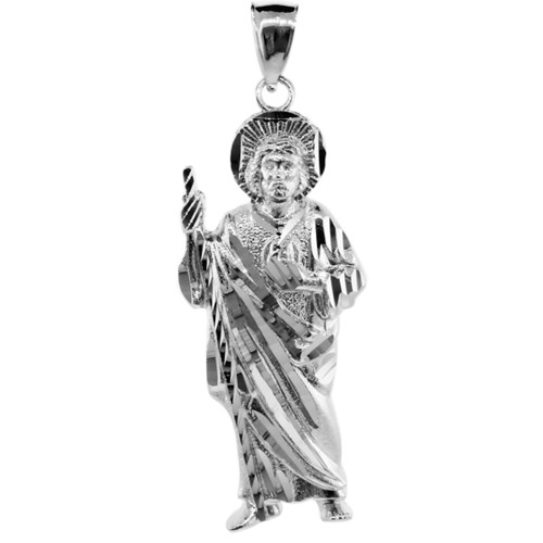 Sterling silver st jude on sale pendant