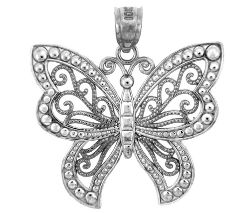 Silver Charms - The Butterfly Charm