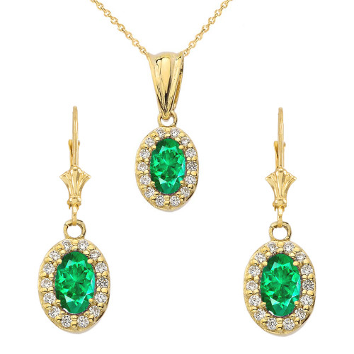 Buy Exclusive Emerald Green Cz Choker Necklace, Emerald Necklace/earrings,bridal  CZ Jewelry,cubic Zirconia Necklace,cz Choker,diamond Jewelry Online in  India - Etsy