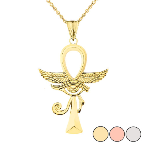 Eye of Horus Necklace | Goldish