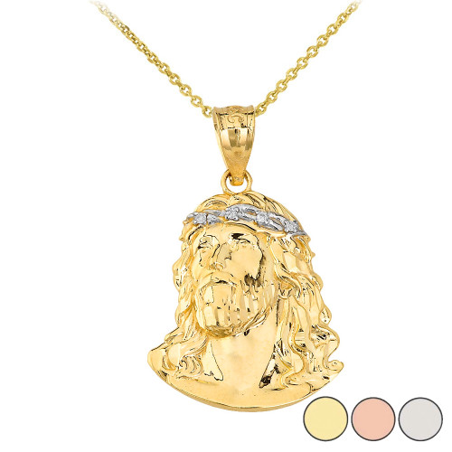 Christ head necklace Clearance