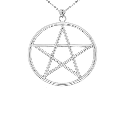Buy Pentacle Necklace, Sterling Silver Pentagram Pendant, Wiccan Jewelry,  Pagan Jewelry, Pentagram Necklace, Wicca Jewelry, Pentacle Snake Online in  India - Etsy