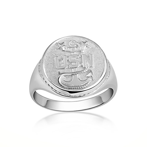 .925 Sterling Silver United States Navy Anchor Officially Licensed ...