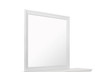 Shaker - Crocodile Metallic Mirror - White