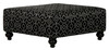 Cumberland - Cocktail Ottoman - Onyx