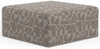Zeke - Cocktail Ottoman - Cloud