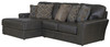 Denali - Italian Leather Match Sectional