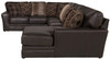 Denali - Italian Leather Match Sectional