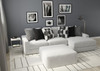 Arlo - Oversized Sofa Chaise With Cocktail Ottoman Arlo - Oversized Sofa Chaise With Cocktail Ottoman