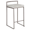 Fuji - Industrial Stackable Counter Stool Elegant Design Fuji - Industrial Stackable Counter Stool Elegant Design