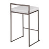 Fuji - Industrial Stackable Counter Stool Elegant Design Fuji - Industrial Stackable Counter Stool Elegant Design