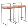 Fuji - Industrial Stackable Counter Stool Elegant Design Fuji - Industrial Stackable Counter Stool Elegant Design