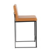 Fuji - Contemporary High Back Barstool Elegant Design