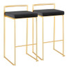 Fuji - Contemporary / Glam & Quality Construction Barstool Fuji - Contemporary / Glam & Quality Construction Barstool