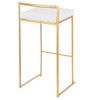 Fuji - Contemporary / Glam & Quality Construction Barstool Fuji - Contemporary / Glam & Quality Construction Barstool