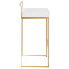 Fuji - Contemporary / Glam & Quality Construction Barstool Fuji - Contemporary / Glam & Quality Construction Barstool