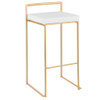 Fuji - Contemporary / Glam & Quality Construction Barstool Fuji - Contemporary / Glam & Quality Construction Barstool