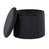 Lindsey - Contemporary / Glam Folding Storage Ottoman Lindsey - Contemporary / Glam Folding Storage Ottoman