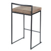 Fuji - Contemporary Style Stackable Counter Stool Fuji - Contemporary Style Stackable Counter Stool