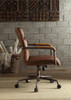 Harith - Retro Top Grain Leather Office Chair