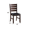 Urbana - Synthetic Leather Side Chair (Set of 2)