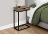 Accent Table, C - Shaped Contemporary Elegant Desig Accent Table, C - Shaped Contemporary Elegant Desig