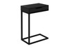 Accent Table, C - Shaped Contemporary Elegant Desig Accent Table, C - Shaped Contemporary Elegant Desig