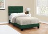Bed, Upholstered, Frame Only, Transitional