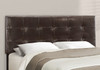 Bed, Upholstered, Frame Only, Transitional