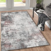 Toucan - Washable Non - Slip Area Rug - Ivory / Dark Gray Toucan - Washable Non - Slip Area Rug - Ivory / Dark Gray