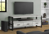 TV Stand, Console, Media Entertainment Center, Storage Drawers, Modern