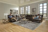 Como Modular Sectional - LSF Chaise Leather - Steel