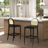 Panama - Curved Back Cane Bar Stool (Set of 2) Panama - Curved Back Cane Bar Stool (Set of 2)