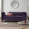 Jack - Modern Tuxedo Tufted Sofa